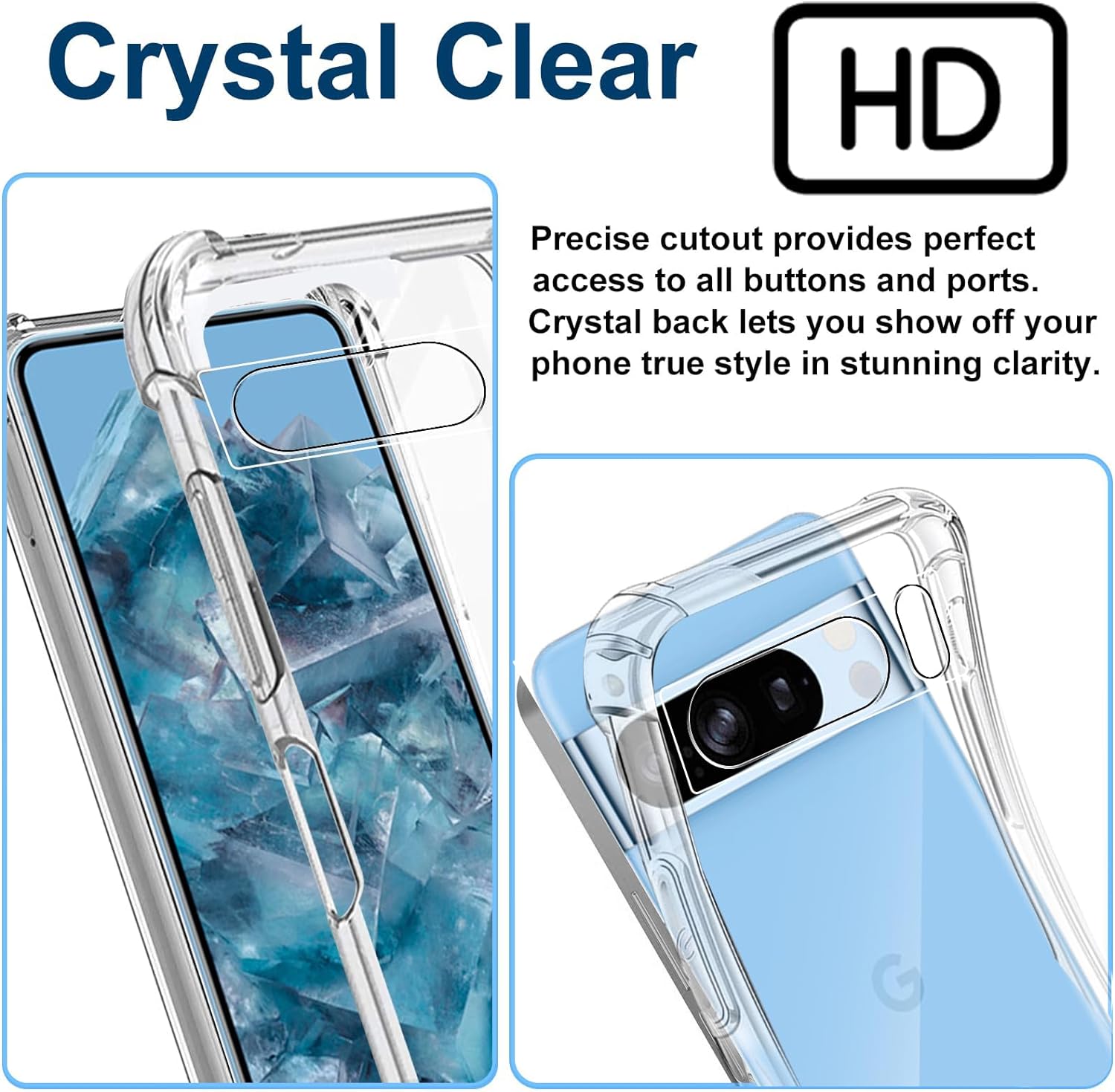 Étui souple en TPU pour Google Pixel 8 Pro Étui souple en TPU pour Google Pixel 8 Pro